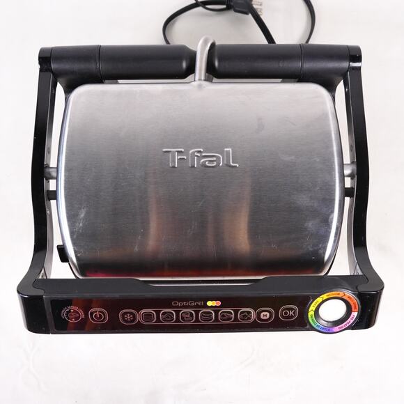 T-Fal OptiGrill 8351s1 Automatic Sensor Indoor Meat Grill Cooker Cooktop Cooking - Picture 11 of 16